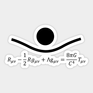 Formula of General Relativity Sticker